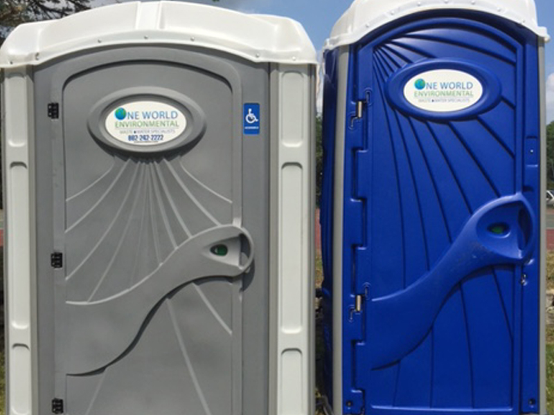 ADA Compliant portable toilets